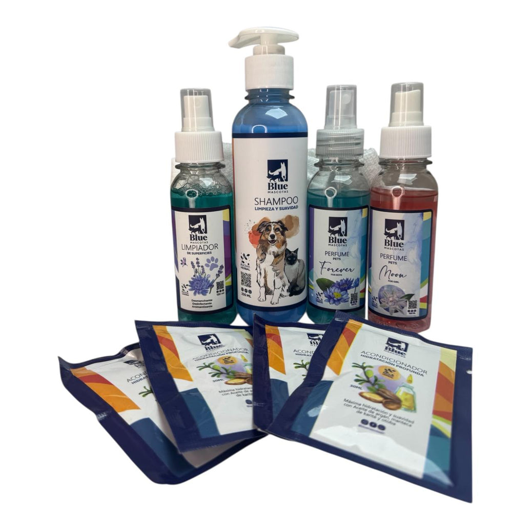 KIT BLUE MASCOTAS