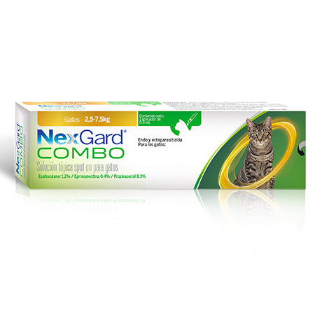 NexGard® Combo Gato L 0.9 ml (2.5 kg – 7.5 kg)