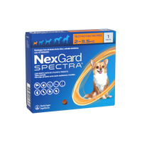 NexGard® Spectra XS Perros de 2 a 3.5 kg