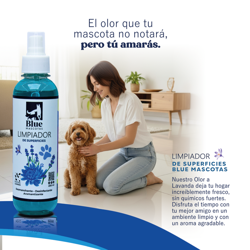 LIMPIADOR MULTIUSOS BLUE MASCOTAS