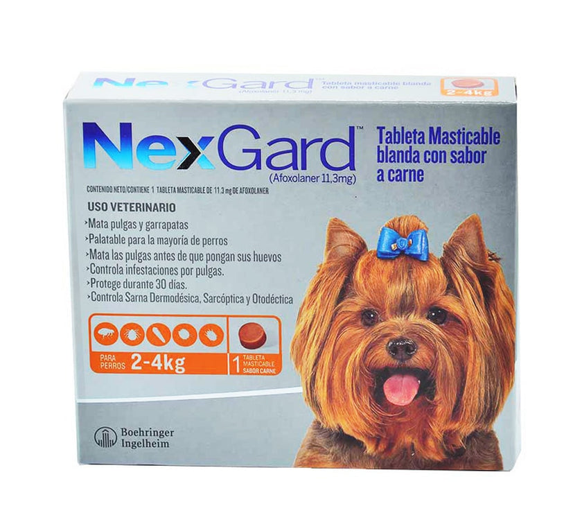 NexGard® Perros 2-4 Kg
