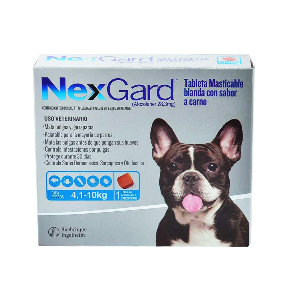 NexGard® M Perros 4.1-10KG