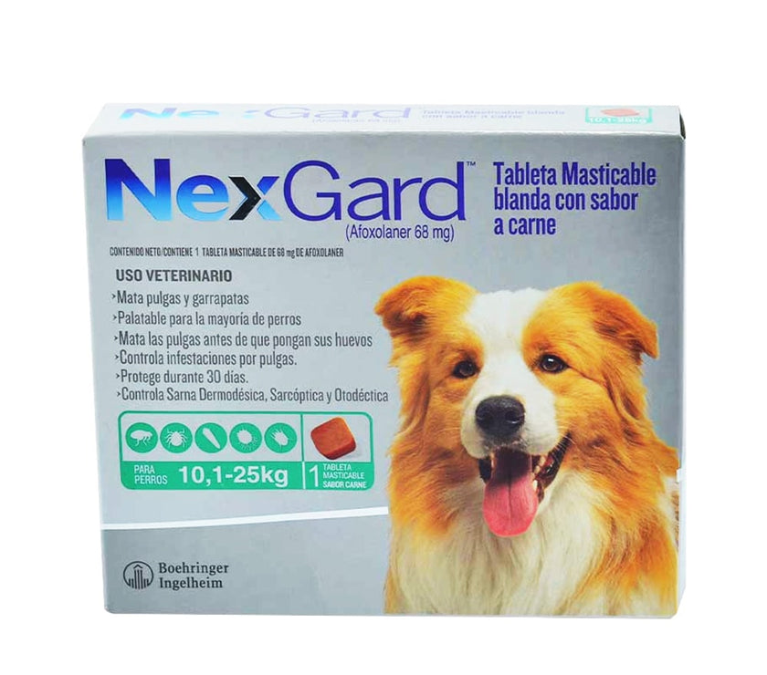 NexGard® L Perros 10.1 a 25 kg