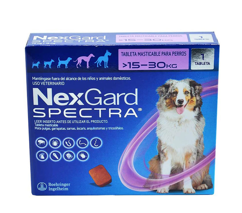 NexGard® Spectra Perros de 15.1 a 30 kg