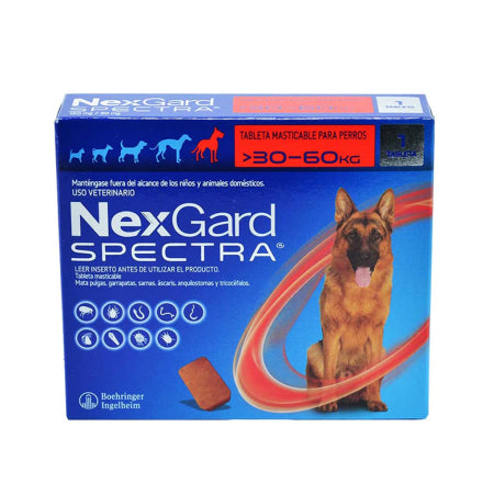 NexGard® Spectra Perros de 30.1 a 60 kg