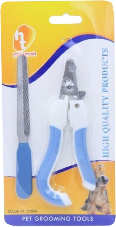 Kit Profesional de Corte y Lima de Uñas para Mascotas – Mango Ergonómico