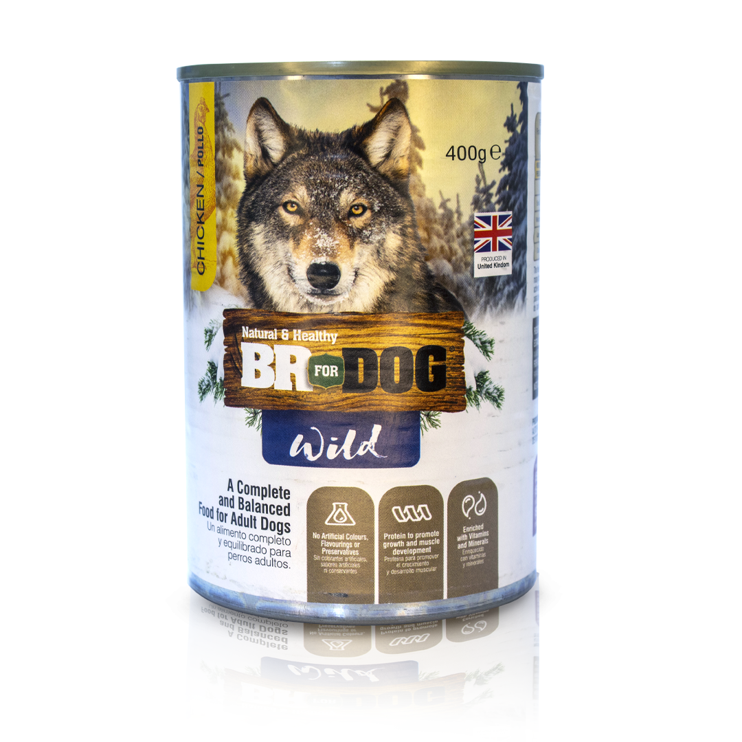 ALIMENTO HUMEDO BR FOR DOG WILD 400 G