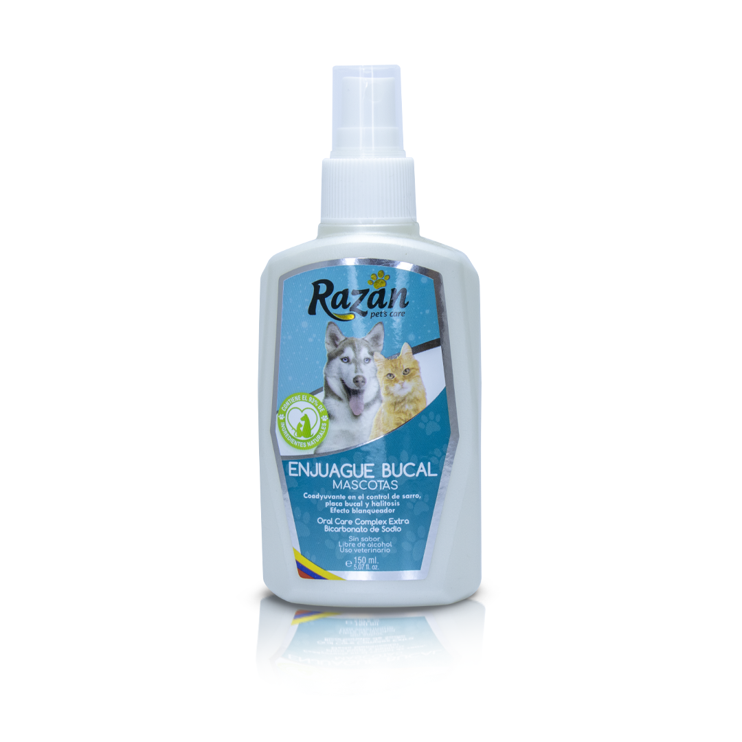 ENJUAGUE BUCAL MASCOTAS 150 ML