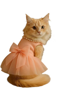 VESTIDO PARA MASCOTAS ROSADO