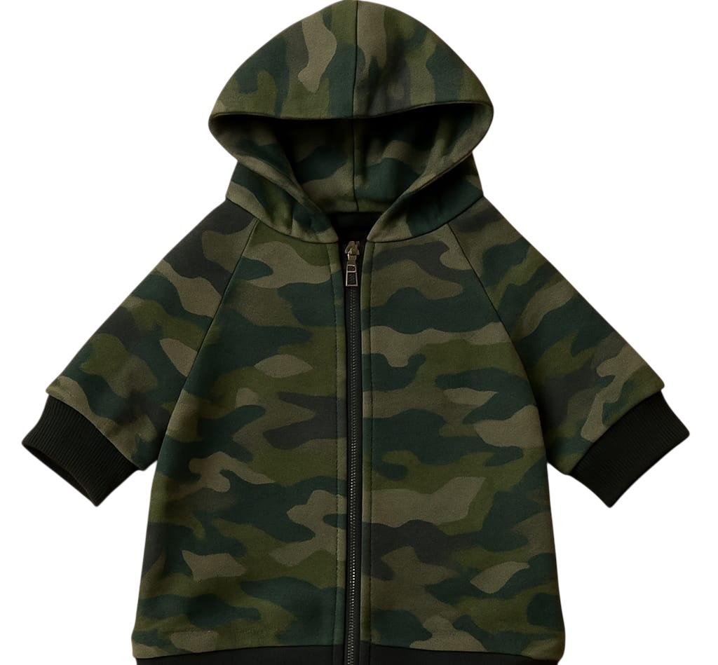 CHAQUETA CON CAMUFLADO