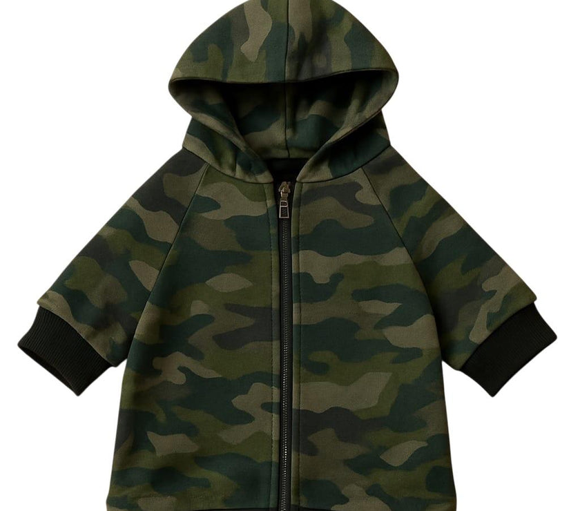 CHAQUETA CON CAMUFLADO