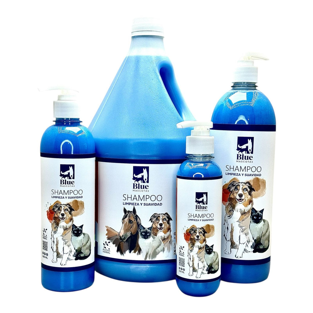 SHAMPOO BLUE MASCOTAS