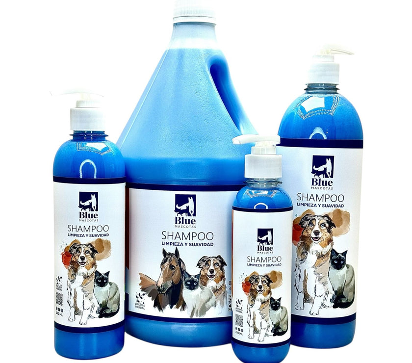 SHAMPOO BLUE MASCOTAS