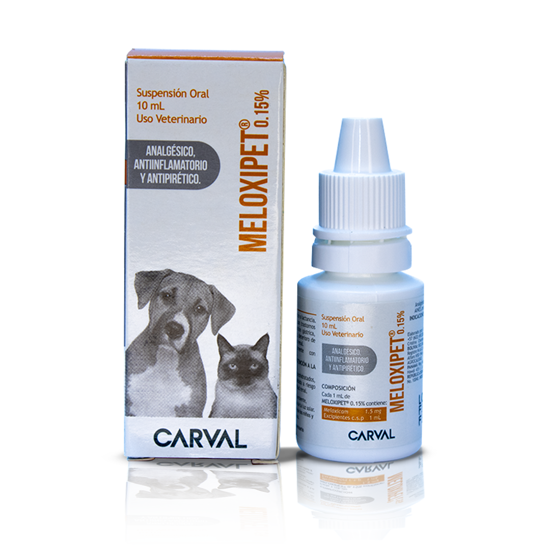MELOXIPET 0.15% Suspensión Oral 10 mL