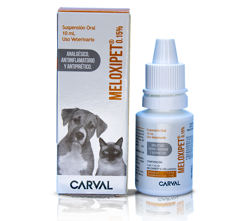 MELOXIPET 0.15% Suspensión Oral 10 mL