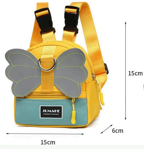 Mochila Arnés Decorativa Alas Mariposa o Murciélago