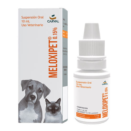 MELOXIPET 0.15% Suspensión Oral 10 mL