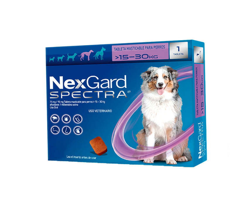NexGard® Spectra Perros de 15.1 a 30 kg