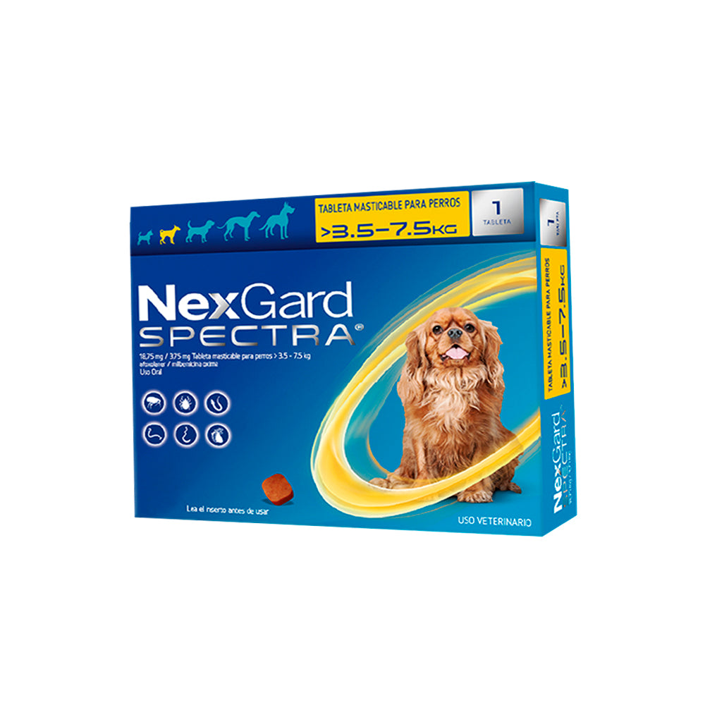 NexGard® Spectra Perros 3.5 a 7.5 kg