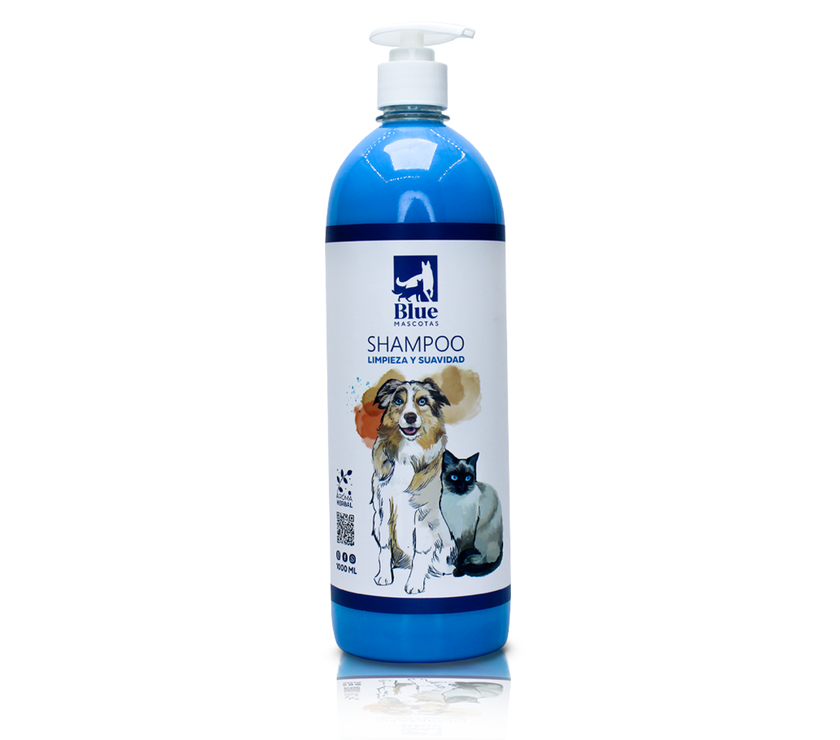 SHAMPOO BLUE MASCOTAS