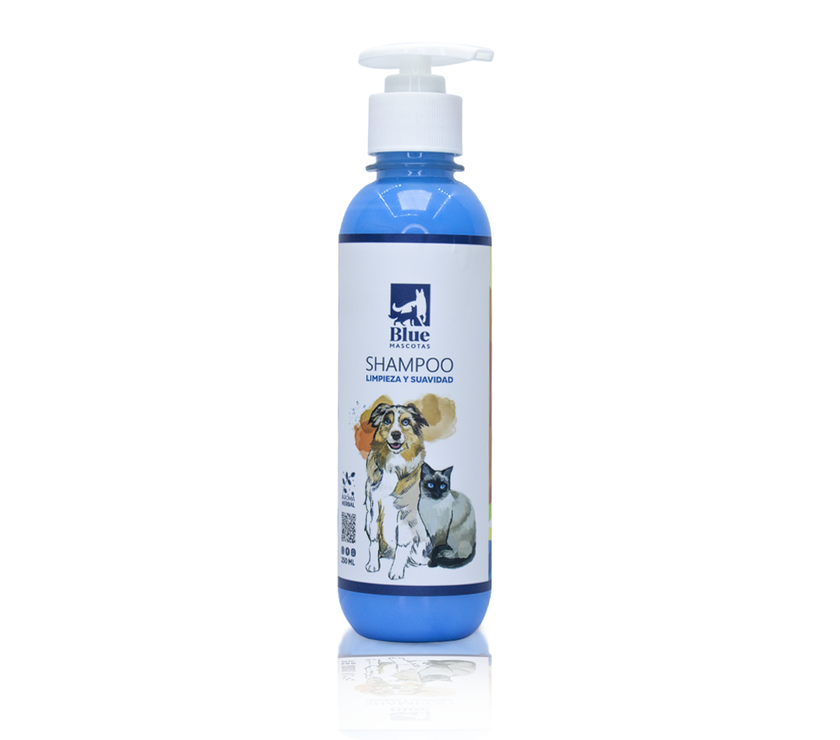 SHAMPOO BLUE MASCOTAS