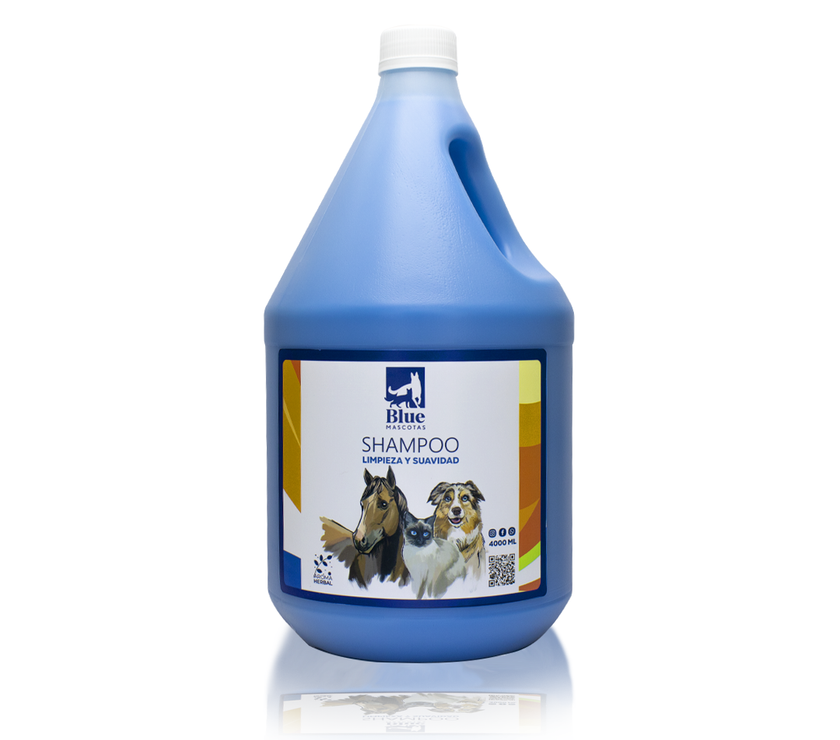 SHAMPOO BLUE MASCOTAS