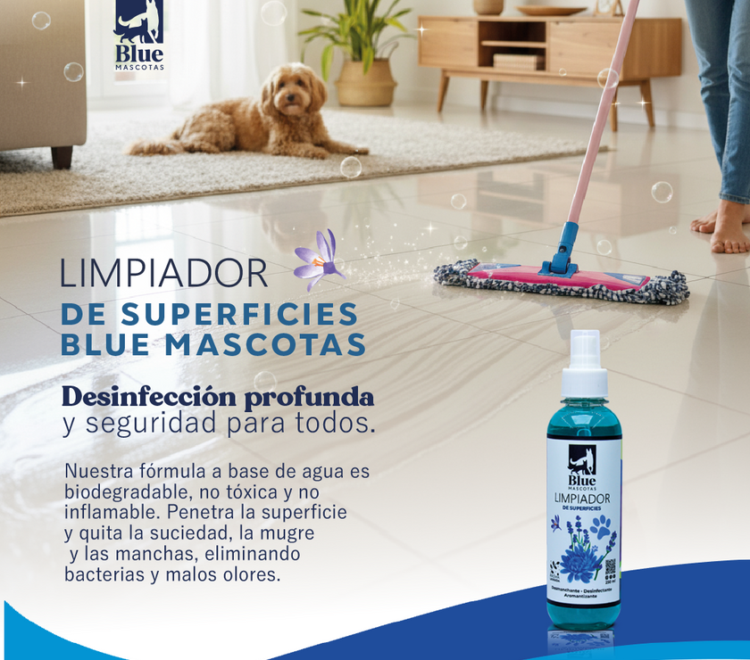 LIMPIADOR MULTIUSOS BLUE MASCOTAS
