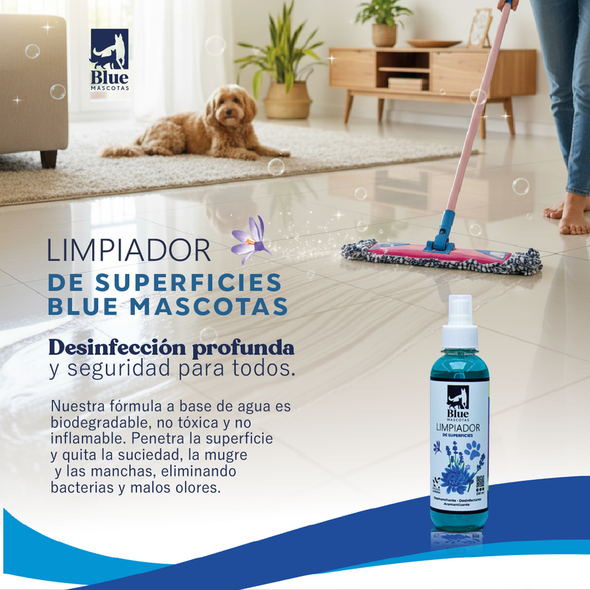 LIMPIADOR MULTIUSOS BLUE MASCOTAS