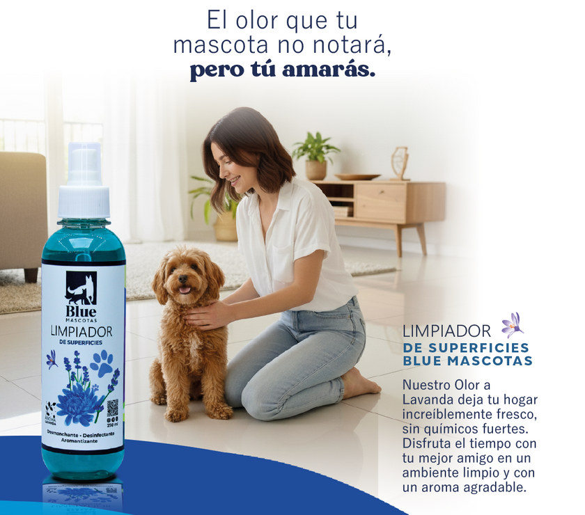 LIMPIADOR MULTIUSOS BLUE MASCOTAS