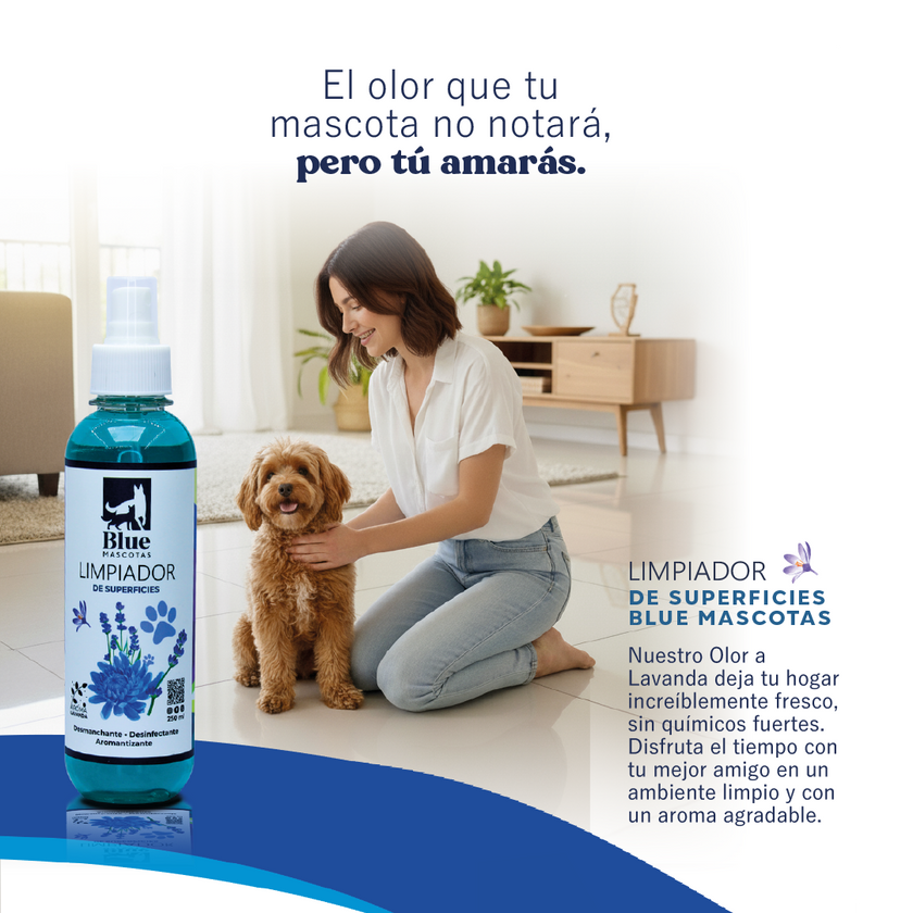 LIMPIADOR MULTIUSOS BLUE MASCOTAS