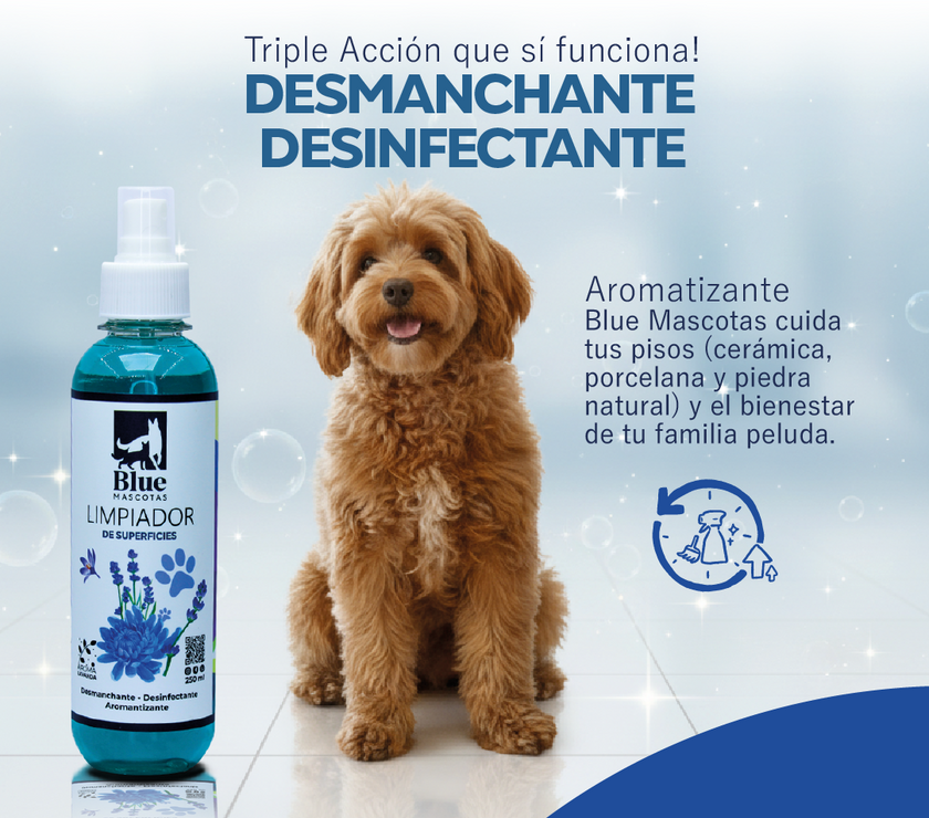 LIMPIADOR MULTIUSOS BLUE MASCOTAS