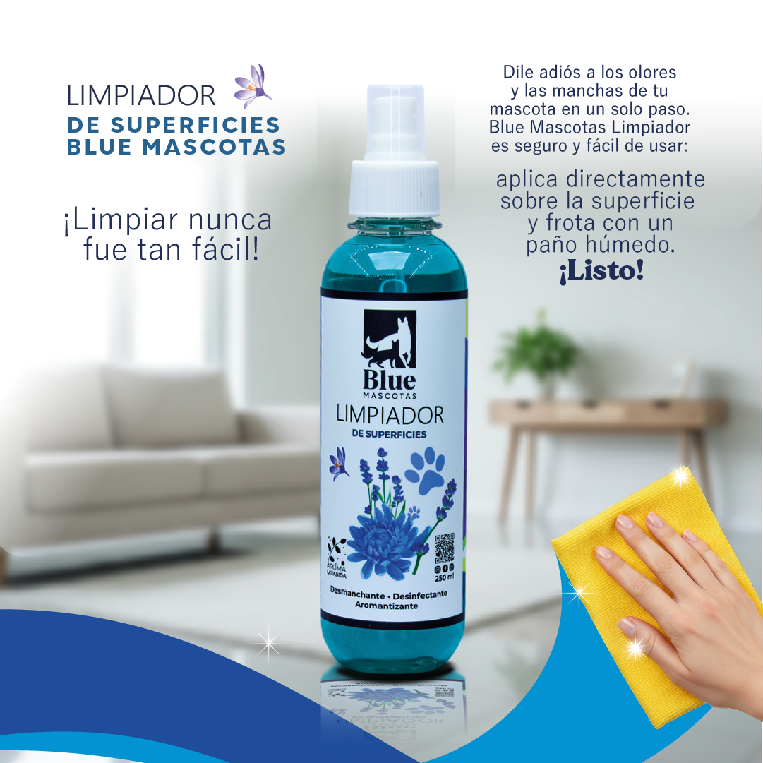 LIMPIADOR MULTIUSOS BLUE MASCOTAS