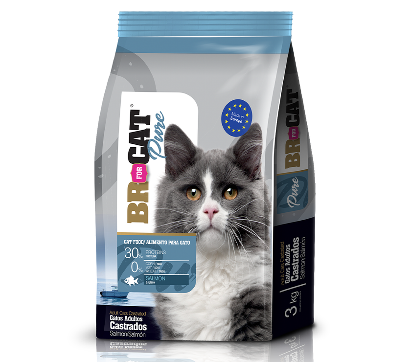 BR® FOR CATS PURE – GATOS ADULTOS CASTRADOS